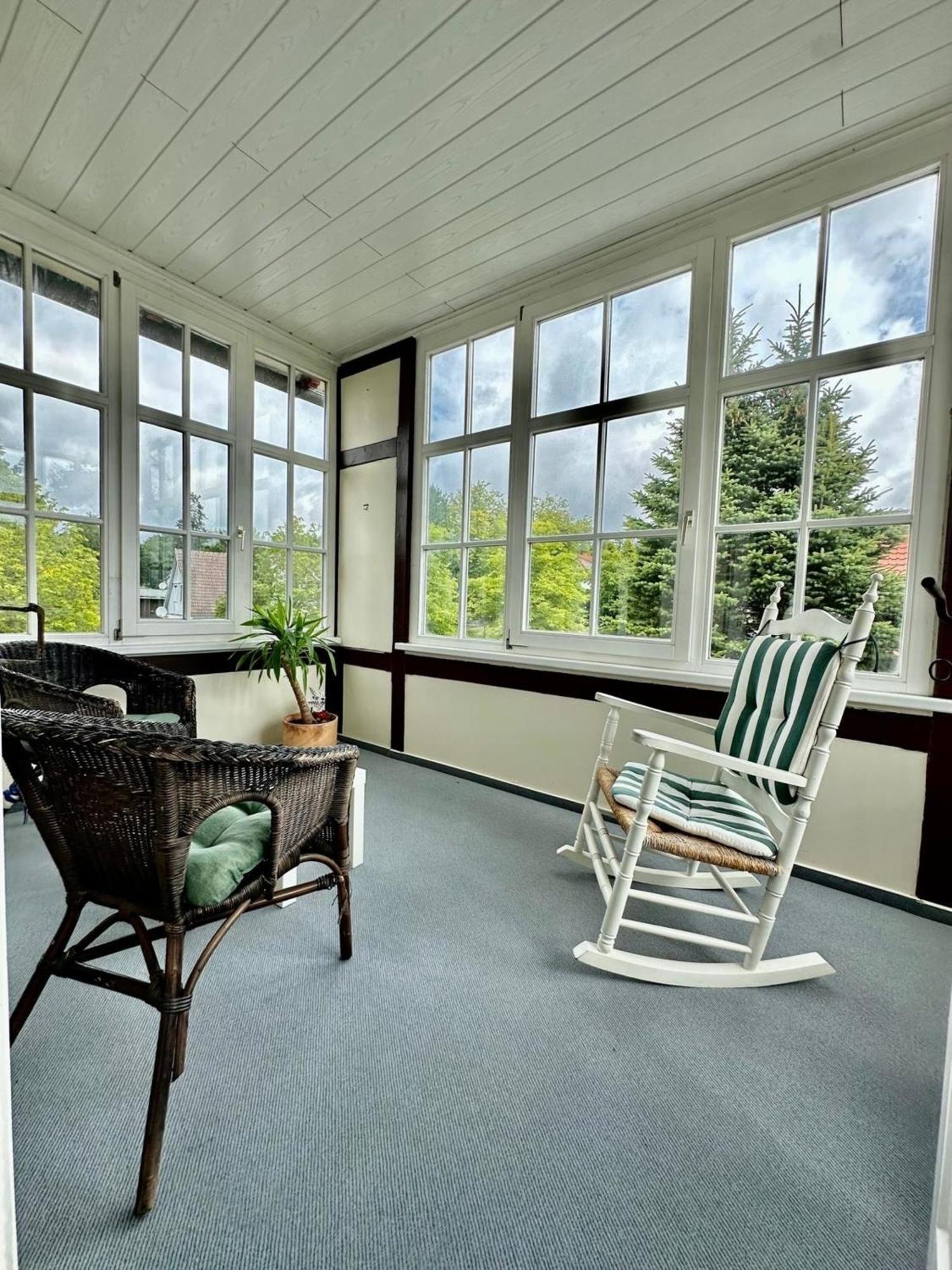 Ferienwohnung Sonnenschein Mit Kleinem Bauernhof Thale Exterior foto
